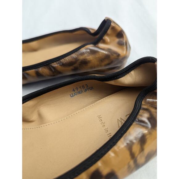 J. Crew Flats Size 8.5 Lula Leopard Ballet Business Casual Office Professional - Picture 4 of 9